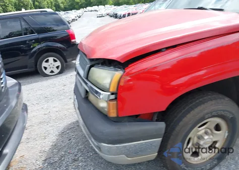 2004 Chevrolet Silverado Work Truck из США, поврежденный, VIN 1GCEK14V24Z178084